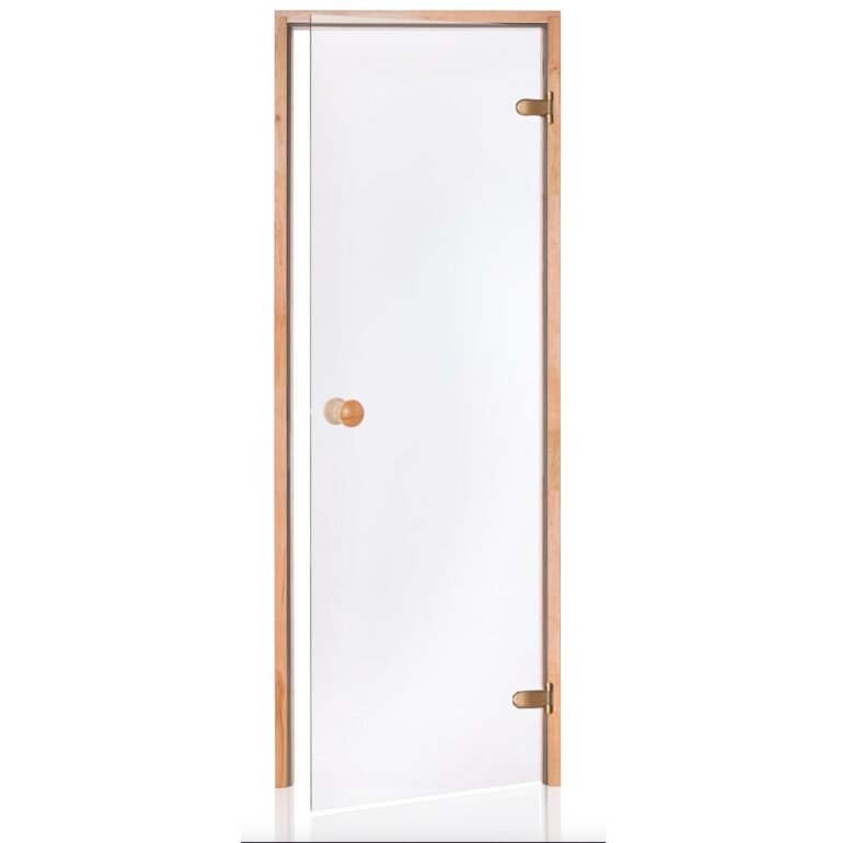 Image showcasing Sauna Doors | quality glass doors for your sauna