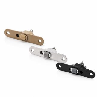 Latch for Glass Door. Roll-Lock | Bronze - Grey - Black