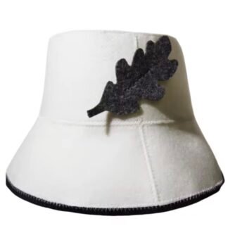 Sauna Hat | Felt White